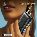 Elf Bar Raya D3 Pro 30K Peach Mango Watermelon Ice - Vape Shop Faridabad