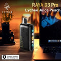 Elf Bar Raya D3 Pro 30K – Lychee Juicy Peach - Vape Shop Faridabad