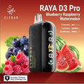 Elf Bar Raya D3 Pro 30K Blueberry Raspberry Watermelon - Vape Shop Faridabad