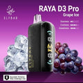 Elf bar Raya d3 pro -30k Grape ice - Vape Shop Faridabad