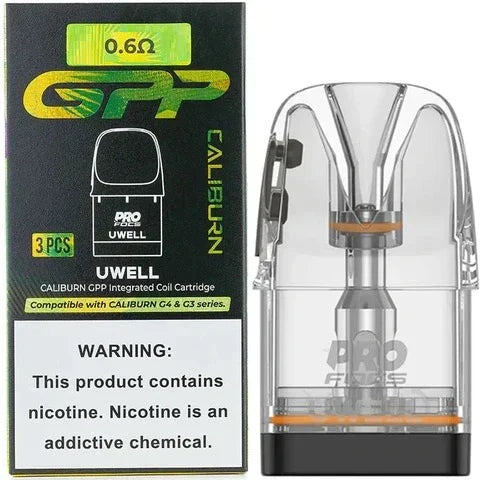 Uwell Caliburn GPP Replacement Pod (0.6Ω) - Vape Shop Faridabad