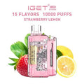 IGET FLARE B10000 – Strawberry Lemon - Vape Shop Faridabad