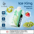 Elf Bar Ice King – Strawberry Kiwi Ice – 30K - Vape Shop Faridabad