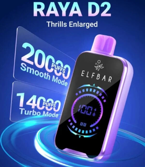 Elf bar Raya d2 20000 Puffs | Vape Shop Faridabad